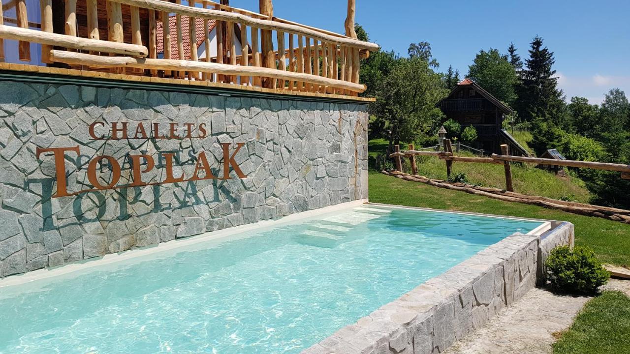 Chalets Toplak Sveti Duh na Ostrem Vrhu Екстериор снимка